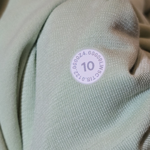 Lululemon Align Hi Rise Leggings Palm Court Pant Light Mint Green 28", sz 10 - Picture 6 of 6